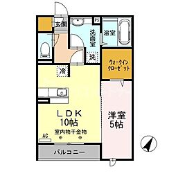 エテルナ瑞江 1LDKの間取図画像