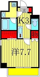アトレ西葛西 1Kの間取図画像