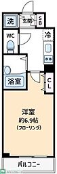 フェニックス永福町弐番館 1Kの間取図画像