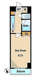 ステラメゾン荻窪 1Kの間取図画像