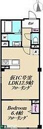 三鷹市新川6丁目マンション 1LDKの間取図画像