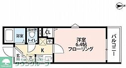 グランクオール野方イーストレジデンス 1Kの間取図画像