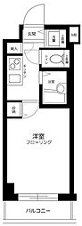 アヴァンティーク荻窪 1Kの間取図画像
