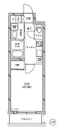 ReCRACIA富士見台 1Kの間取図画像