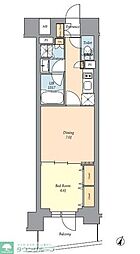 杉並区荻窪2丁目マンション 1LDKの間取図画像