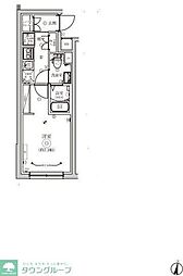 杉並区和田1丁目マンション 1Kの間取図画像