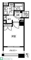 サンクタス吉祥寺ハートランド 1Kの間取図画像