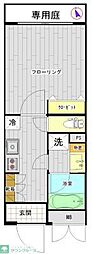 アリーチェ新江古田 1Kの間取図画像