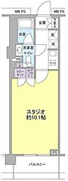 アプローズ大泉学園ガレリア 1Kの間取図画像