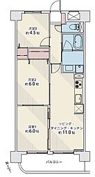 間取図画像 3LDK