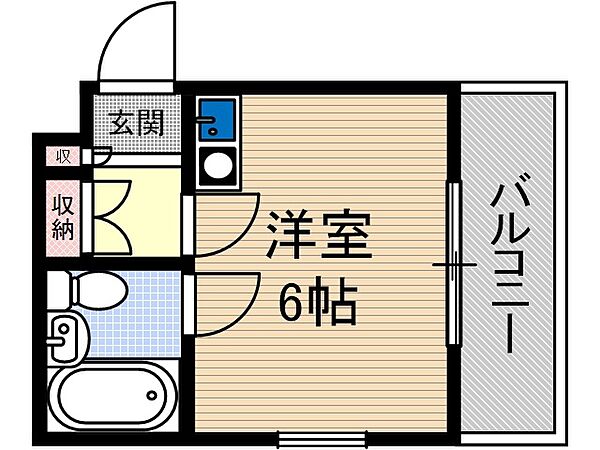 OMレジデンス総持寺 303号室｜大阪府茨木市中総持寺町(賃貸マンション1R・3階・18.00㎡)の写真 その2