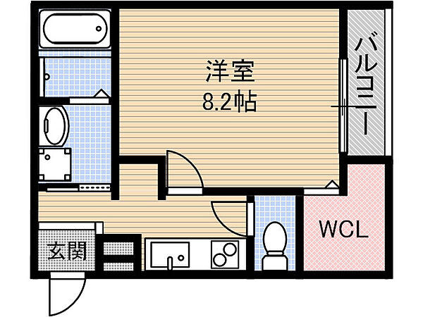 フジパレス東正雀 101号室｜大阪府摂津市東正雀(賃貸アパート1K・1階・30.39㎡)の写真 その2