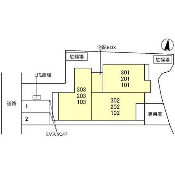 D-residence茨木水尾 302号室｜大阪府茨木市水尾１丁目(賃貸アパート2LDK・3階・63.96㎡)の写真 その14