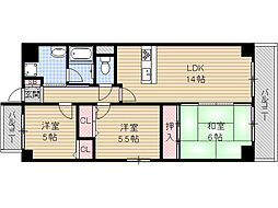 間取図画像 3LDK
