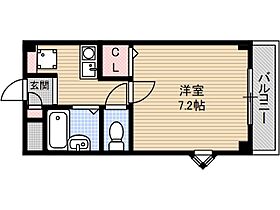 ハイツグルービー 203号室 ｜ 大阪府茨木市庄２丁目（賃貸マンション1K・2階・23.00㎡） その2