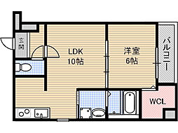 フジパレス千里丘駅東2号館 2階