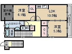 ディアーハイム 2階/201号室