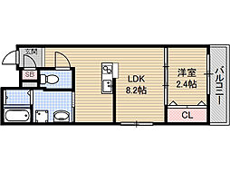 リアコート千里丘INORTH 2階