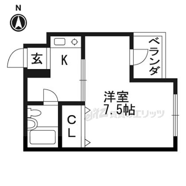 リュミエールなかにし 201｜京都府亀岡市余部町(賃貸マンション1R・2階・21.30㎡)の写真 その2