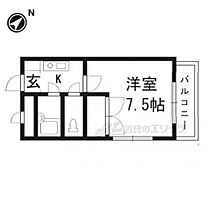 京都府京都市西京区大枝塚原町（賃貸マンション1K・4階・25.50㎡） その2