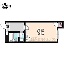 杉の木荘 21 ｜ 京都府京都市右京区鳴滝般若寺町（賃貸アパート1R・2階・23.16㎡） その2