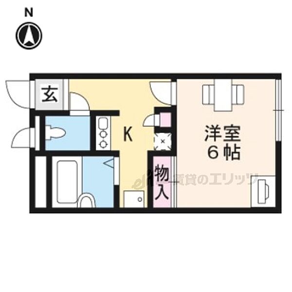 レオパレスＤｅｅｒ　Ｆｉｅｌｄ 201｜京都府亀岡市呉服町(賃貸アパート1K・2階・20.28㎡)の写真 その2