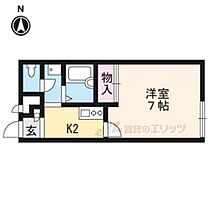 レオパレス鳴滝 102 ｜ 京都府京都市右京区鳴滝中道町（賃貸アパート1K・1階・23.18㎡） その2