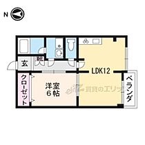 京都府京都市右京区太秦面影町（賃貸マンション1LDK・2階・44.55㎡） その2