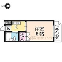 京都府京都市右京区常盤村ノ内町（賃貸マンション1K・2階・17.00㎡） その2