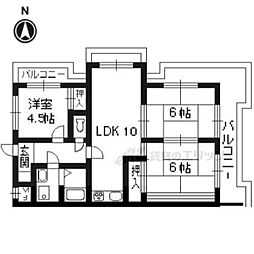 モアライフ酒井松 3LDKの間取図画像