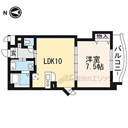 ファネージオ 1LDKの間取図画像