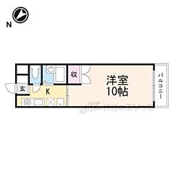 メゾン・ド・プレミール 1Kの間取図画像