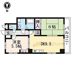 A・BIL-2 2LDKの間取図画像