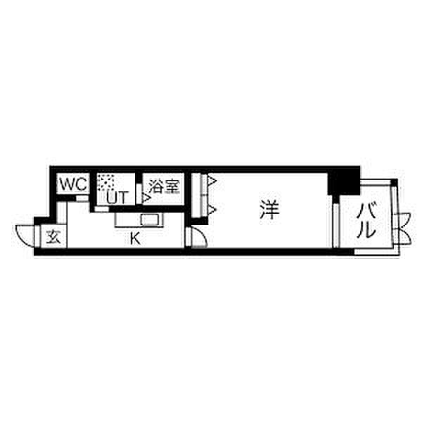 N apartment 505｜愛知県名古屋市中区大須１丁目(賃貸マンション1K・5階・32.55㎡)の写真 その2