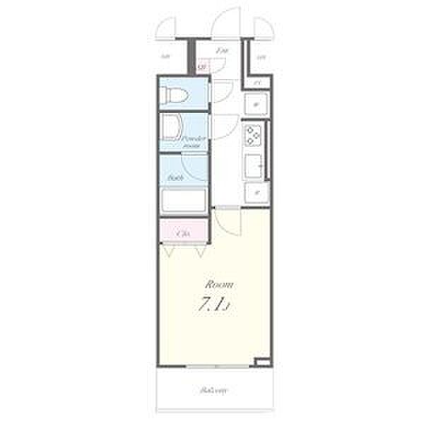 ラ・プレス新栄 612｜愛知県名古屋市中区新栄２丁目(賃貸マンション1K・6階・25.53㎡)の写真 その2