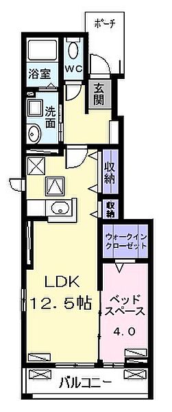 ネオコティ　大宝 105｜愛知県名古屋市熱田区大宝４丁目(賃貸アパート1LDK・1階・43.29㎡)の写真 その2