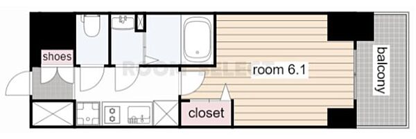 プレサンス丸の内アドブル 903｜愛知県名古屋市中区丸の内１丁目(賃貸マンション1K・9階・22.04㎡)の写真 その2