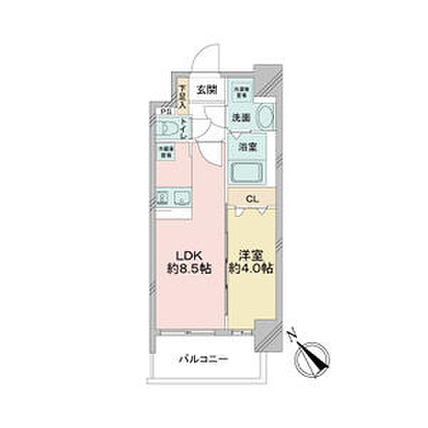 アステリ鶴舞エーナ 611｜愛知県名古屋市中区千代田５丁目(賃貸マンション1LDK・6階・31.01㎡)の写真 その2