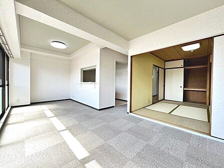 LDKは約16帖とゆとりのある広さです♪