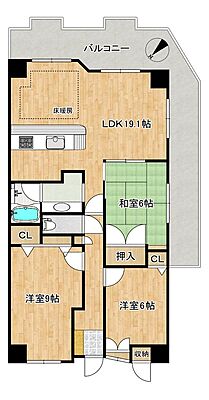 間取り ＡＰＡガーデンコート鳳西壱番館 2階/-