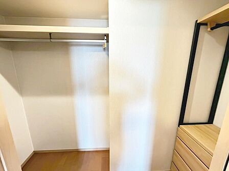 ウォークインクローゼットもあるので、家族の思い出も大切にしまっておけますね!