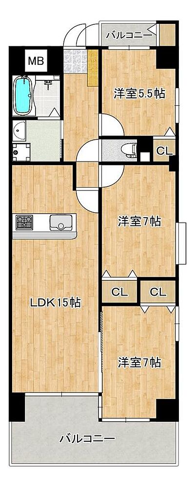 【南東向きにつき日当り良好】たっぷりの陽光に包まれる明るい住まい♪ぜひ現地でお確かめください!