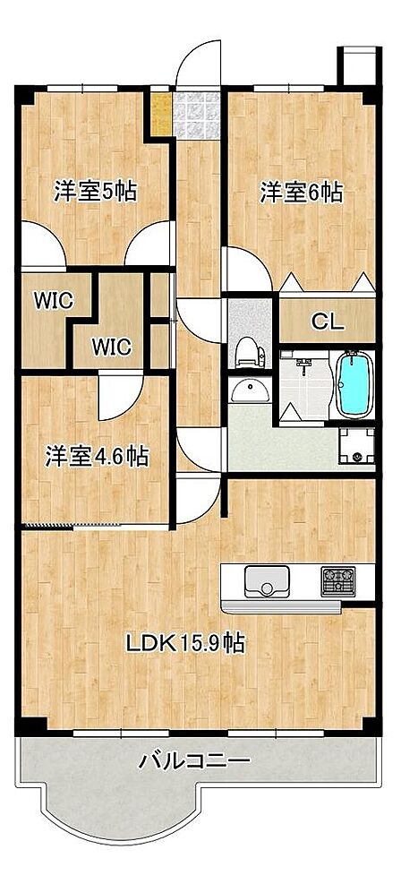 【東向き日当たり良好】陽光たっぷり降りそそぐ明るいお住まいです♪ぜひ現地でお確かめください!
