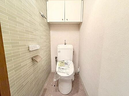 【温水洗浄便座付きトイレ新調】寒い日は特に助かる温水洗浄便座付きトイレです!