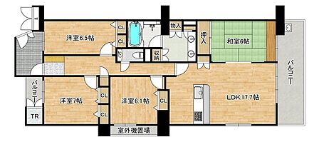 4LDK 間取り