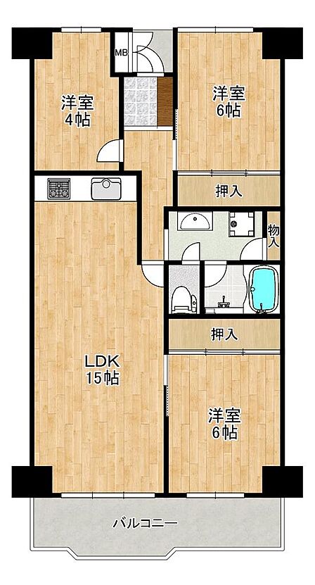 【南西向き日当り良好】明るいお住まいは家族の笑顔も増えそうですね！是非現地にてご体感ください！