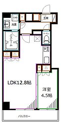 セジョリ上石神井 1LDKの間取図画像
