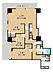 間取り：3LDK、価格4480万円、専有面積81.41m2、バルコニー面積28.18m2 《 3ＬＤＫ 》WICが1ヶ所有り、床暖房完備！