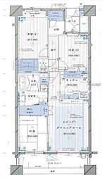 シーズガーデン高崎ラピア 3LDKの間取図画像