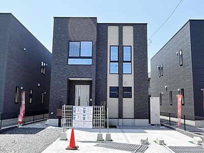 外観：【３号棟】閑静な住宅街で落ち着いた生活ができます♪内覧ご予約受付中♪◇詳細はビューハウス小山店まで☆彡